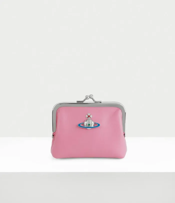 Wallets And Purses Women Vivienne Westwood Frame Coin Purse In Pink