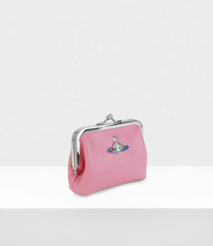 Wallets And Purses Women Vivienne Westwood Frame Coin Purse In Pink