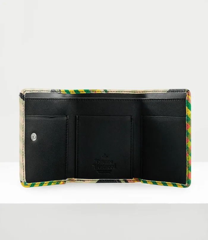 Wallets And Purses Women Vivienne Westwood Small Flap Purse In CombatTartan