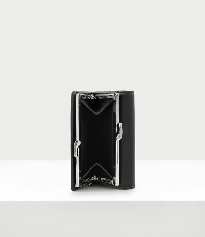 Wallets And Purses Women Vivienne Westwood Small Frame Wallet In Black