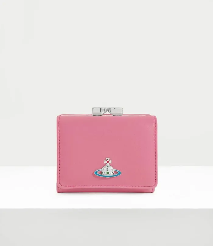 Wallets And Purses Women Vivienne Westwood Small Frame Wallet In Pink