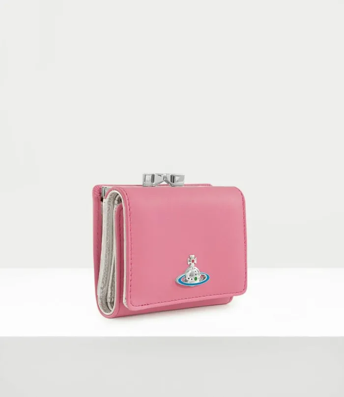 Wallets And Purses Women Vivienne Westwood Small Frame Wallet In Pink