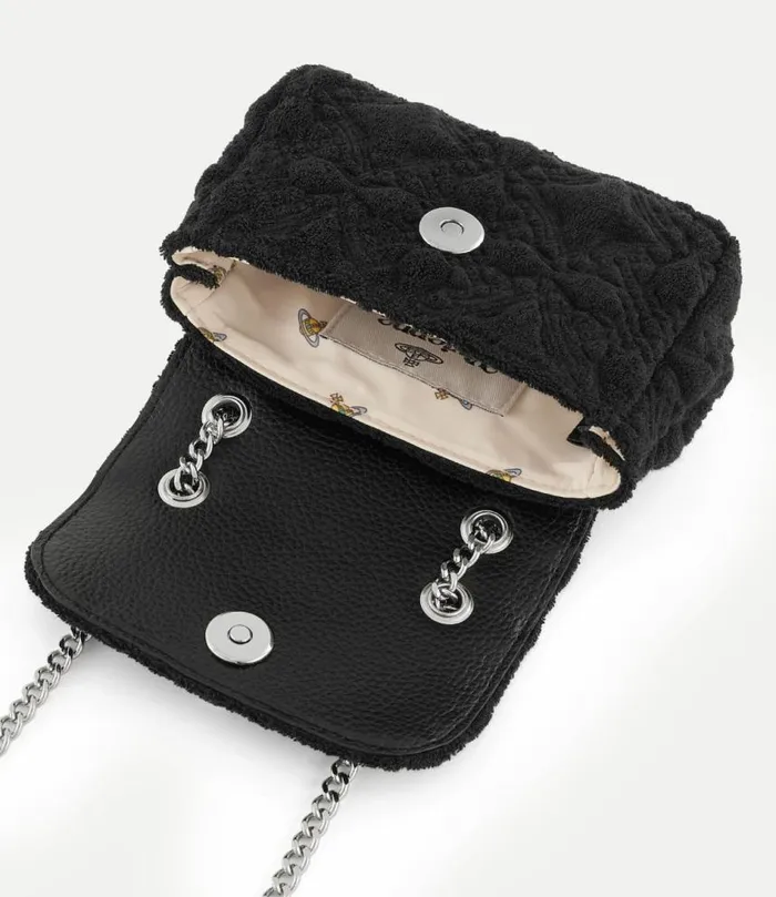 Wallets And Purses Women Vivienne Westwood Small Purse With Chain In Black