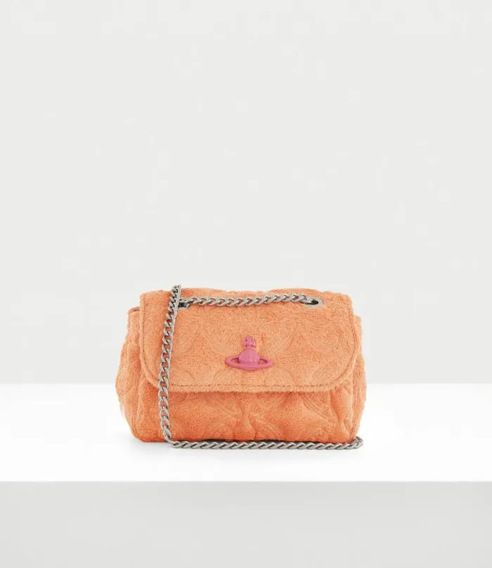 Wallets And Purses Women Vivienne Westwood Small Purse With Chain In Peach