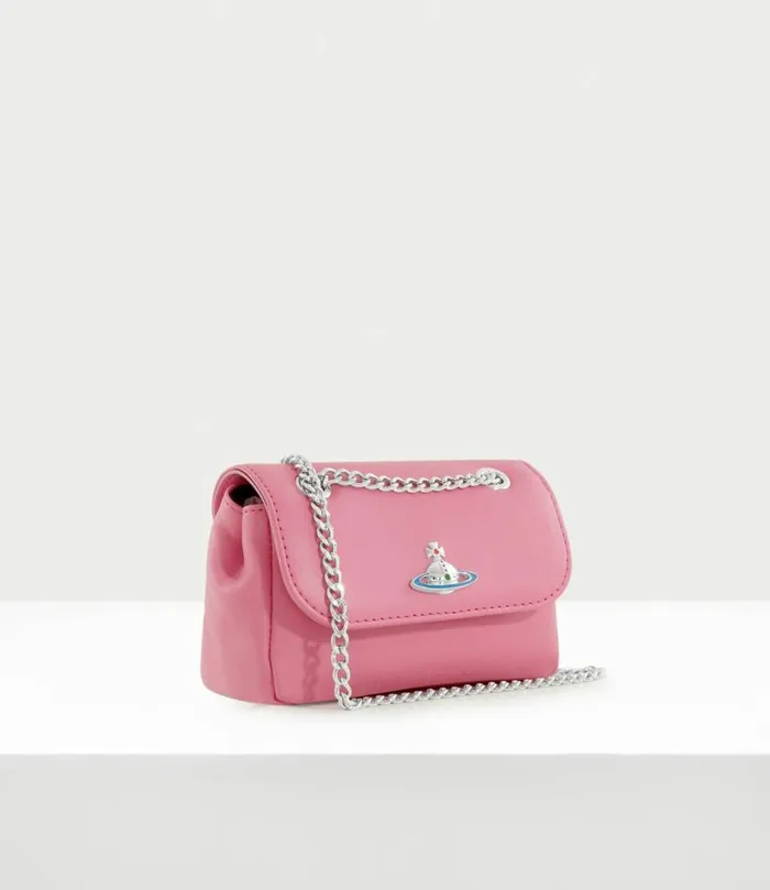 Wallets And Purses Women Vivienne Westwood Small Purse With Chain In Pink