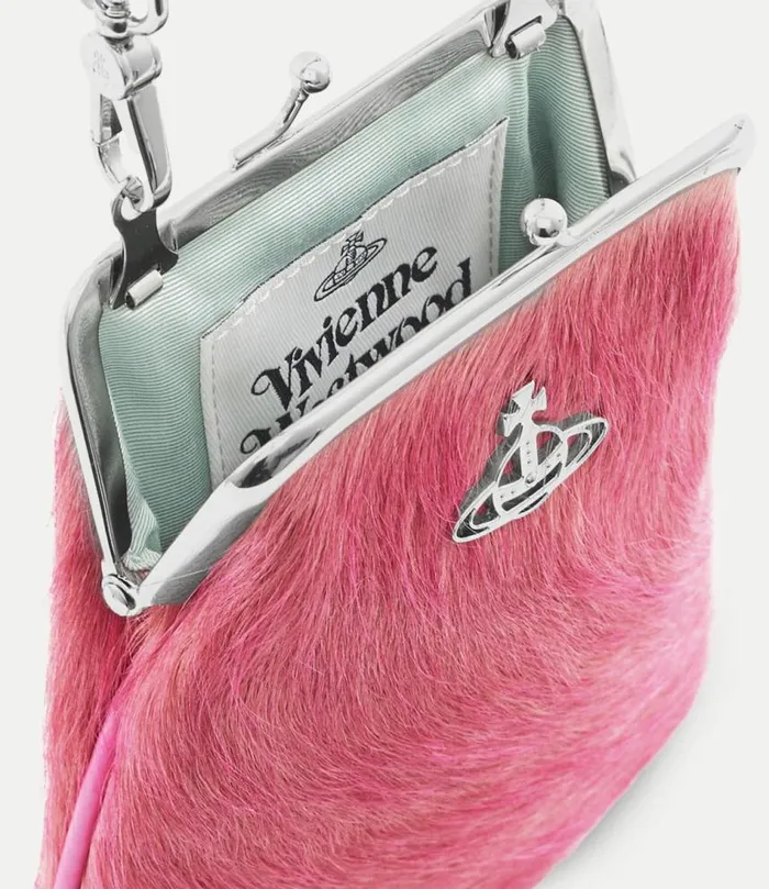 Wallets And Purses Women Vivienne Westwood Tessa Chain Purse In Pink