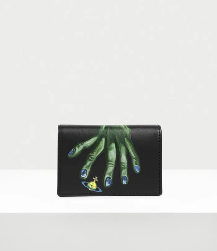 Wallets Men Vivienne Westwood Card Holder In BlackHand