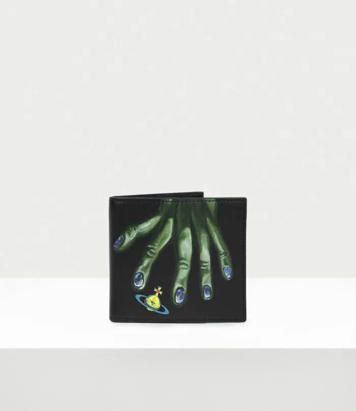 Wallets Men Vivienne Westwood Man Billfold In BlackHand