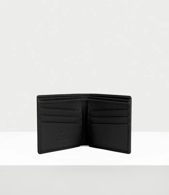 Wallets Men Vivienne Westwood ReVegan Man Billfold Wallet In Black
