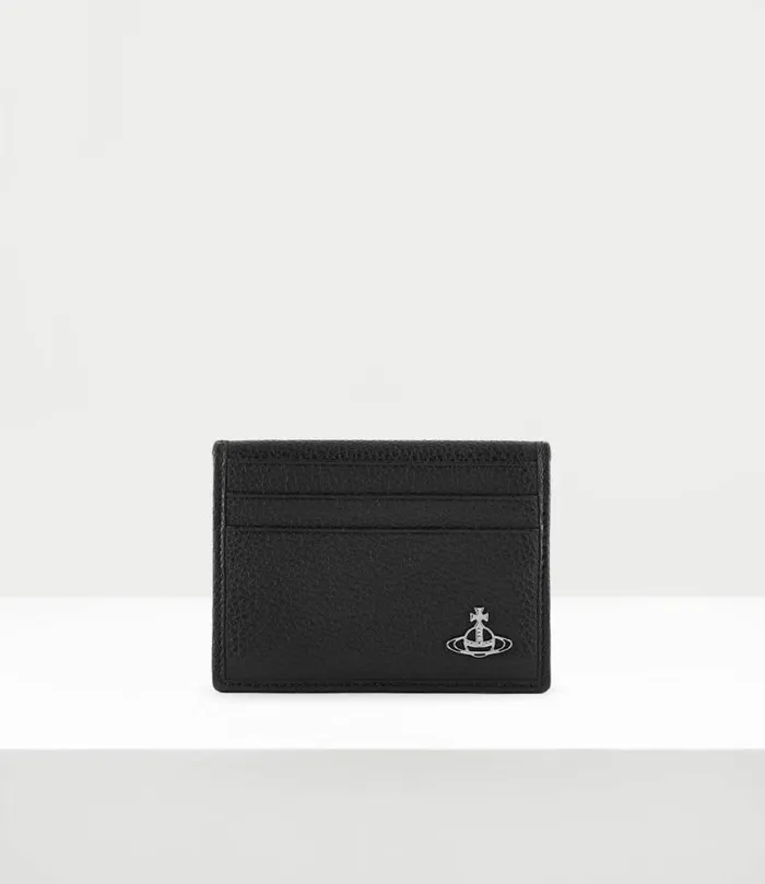 Wallets Men Vivienne Westwood ReVegan Man Card Holder In Black