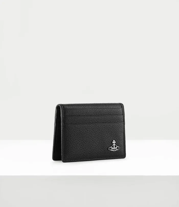 Wallets Men Vivienne Westwood ReVegan Man Card Holder In Black
