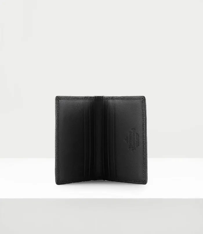 Wallets Men Vivienne Westwood ReVegan Man Card Holder In Black