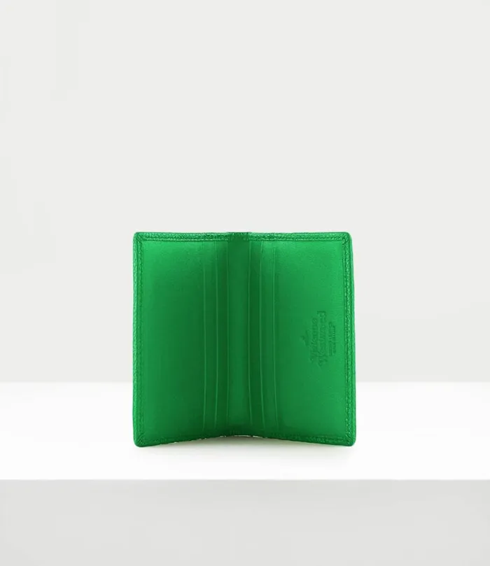 Wallets Men Vivienne Westwood ReVegan Man Card Holder In BrightGreen