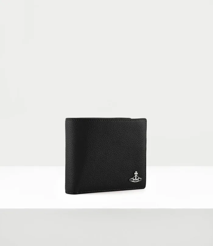 Wallets Men Vivienne Westwood ReVegan Man Wallet In Black