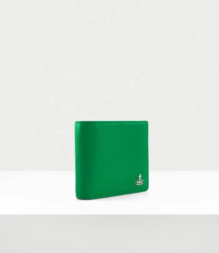 Wallets Men Vivienne Westwood ReVegan Man Wallet In BrightGreen