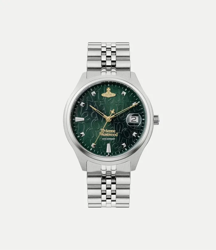 Watches WomenMen Vivienne Westwood Camberwell Watch In SilverGreen