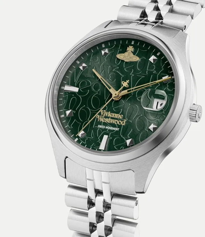 Watches WomenMen Vivienne Westwood Camberwell Watch In SilverGreen