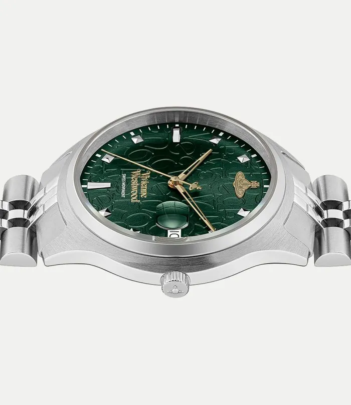 Watches WomenMen Vivienne Westwood Camberwell Watch In SilverGreen
