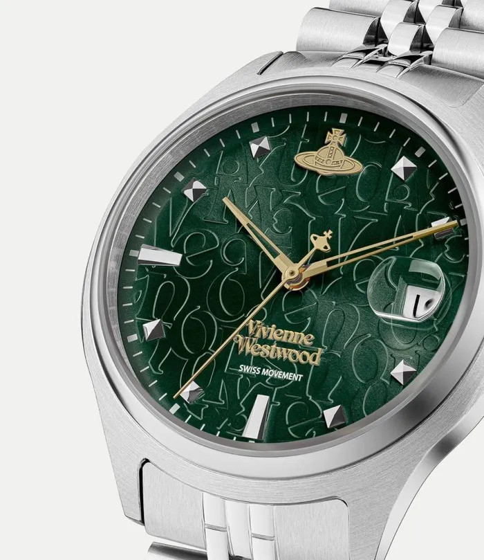 Watches WomenMen Vivienne Westwood Camberwell Watch In SilverGreen