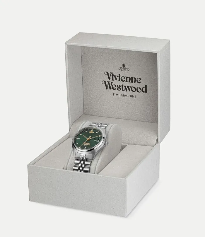 Watches WomenMen Vivienne Westwood Camberwell Watch In SilverGreen