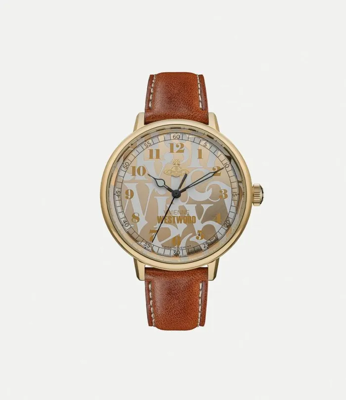 Watches WomenMen Vivienne Westwood Cavendish Watch In Brown