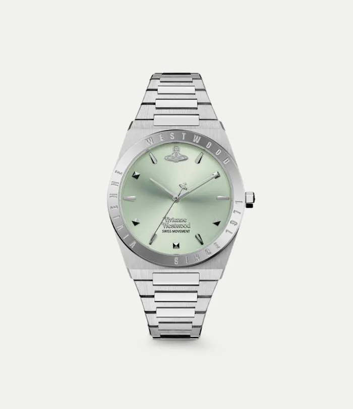 Watches WomenMen Vivienne Westwood Charterhouse Watch In SilverGreen