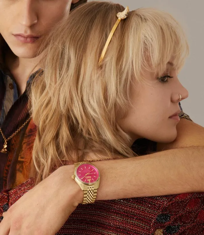 Watches WomenMen Vivienne Westwood Lady Sydenham Watch In GoldPink