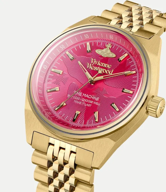 Watches WomenMen Vivienne Westwood Lady Sydenham Watch In GoldPink