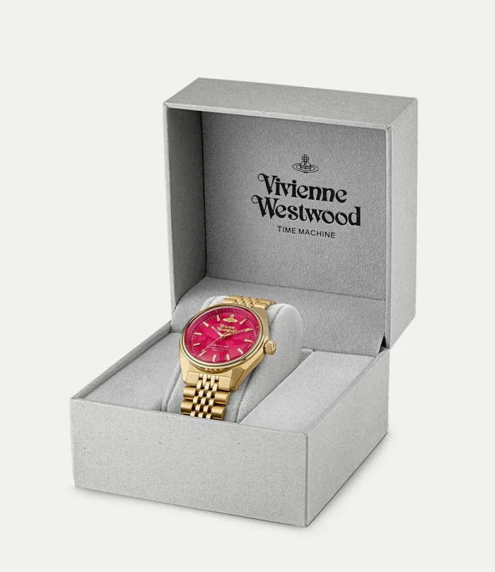 Watches WomenMen Vivienne Westwood Lady Sydenham Watch In GoldPink