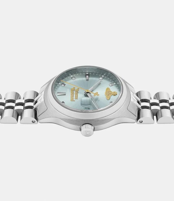Watches WomenMen Vivienne Westwood Little Camberwell Watch In SilverBlue