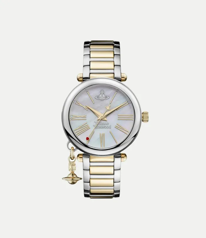 Watches WomenMen Vivienne Westwood Mother Orb Watch In SilverGold