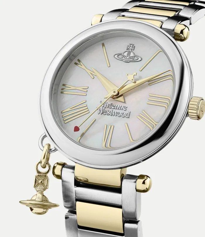 Watches WomenMen Vivienne Westwood Mother Orb Watch In SilverGold