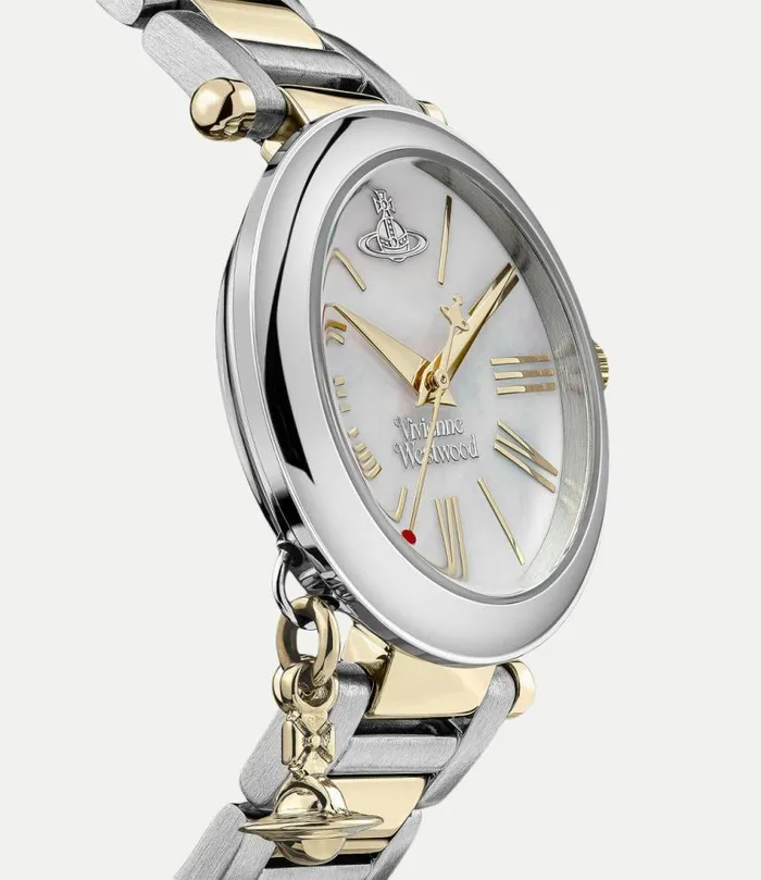 Watches WomenMen Vivienne Westwood Mother Orb Watch In SilverGold