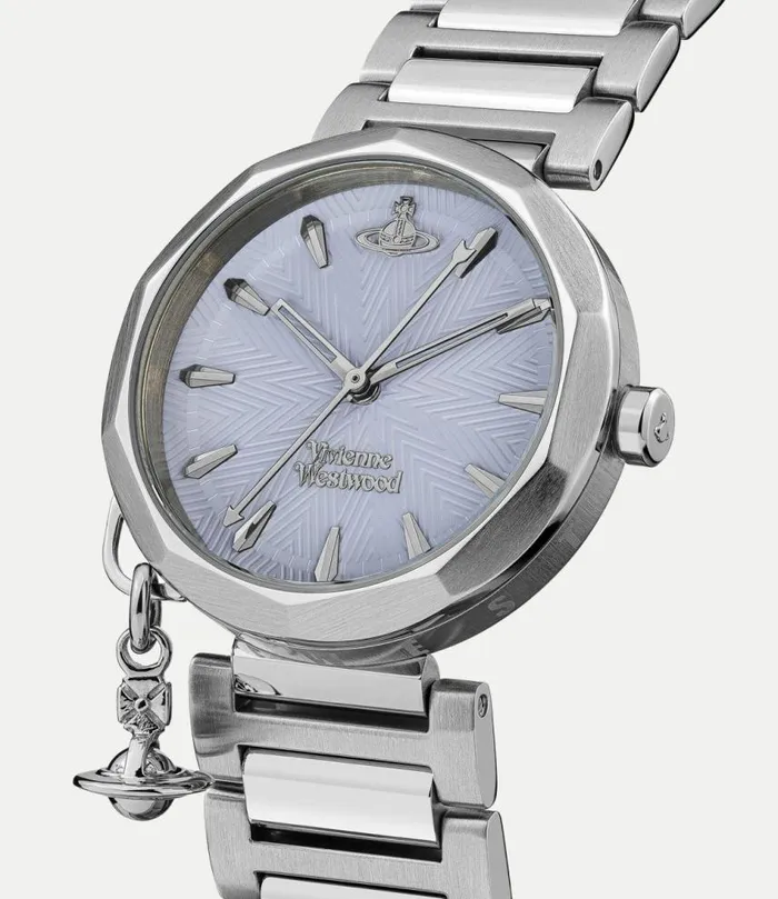 Watches WomenMen Vivienne Westwood Poplar Watch In BlueSilver