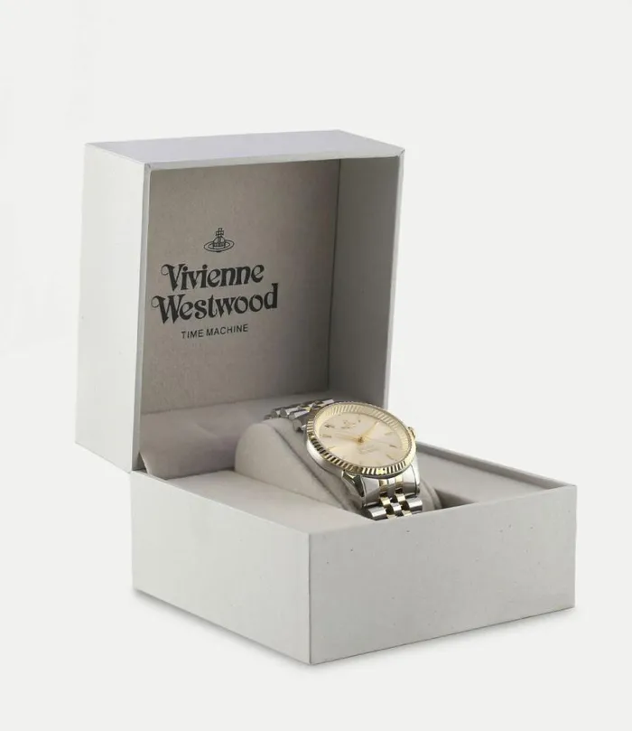 Watches WomenMen Vivienne Westwood Seymour Watch In ChampagneSilver