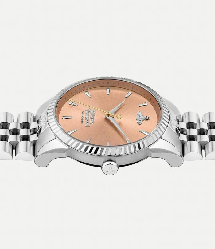 Watches WomenMen Vivienne Westwood Seymour Watch In PeachSilver