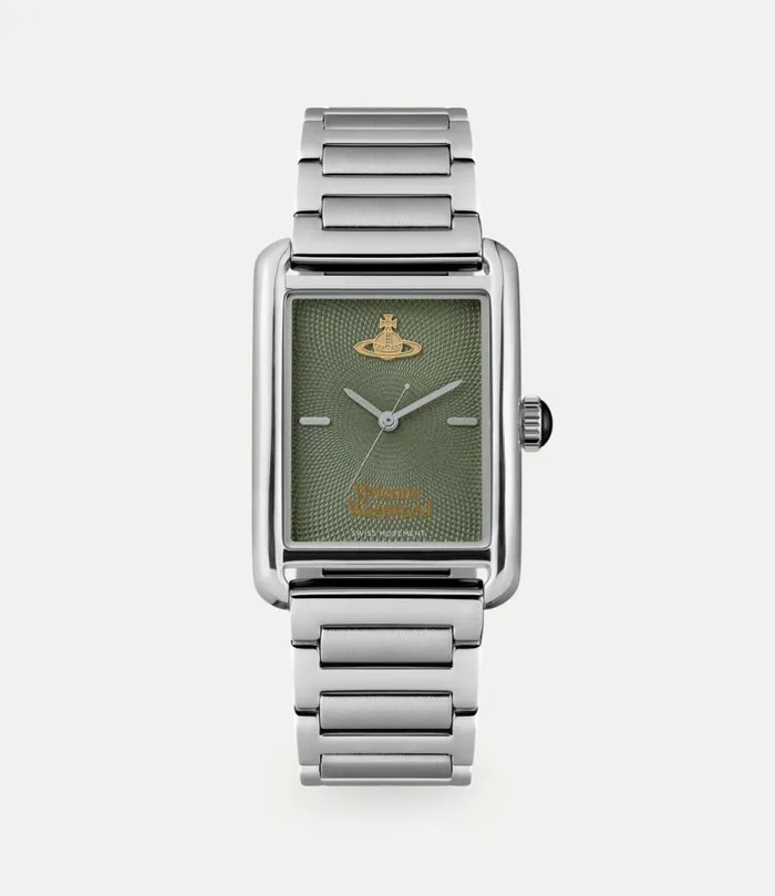 Watches WomenMen Vivienne Westwood Shacklewell Watch In SilverGreen