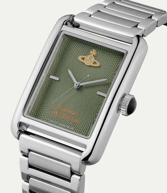 Watches WomenMen Vivienne Westwood Shacklewell Watch In SilverGreen