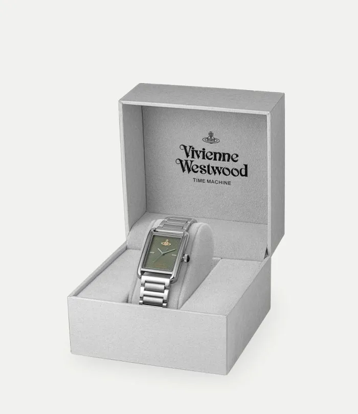 Watches WomenMen Vivienne Westwood Shacklewell Watch In SilverGreen