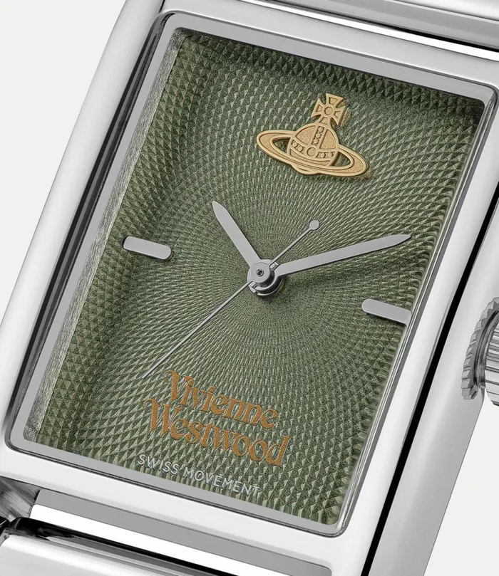 Watches WomenMen Vivienne Westwood Shacklewell Watch In SilverGreen