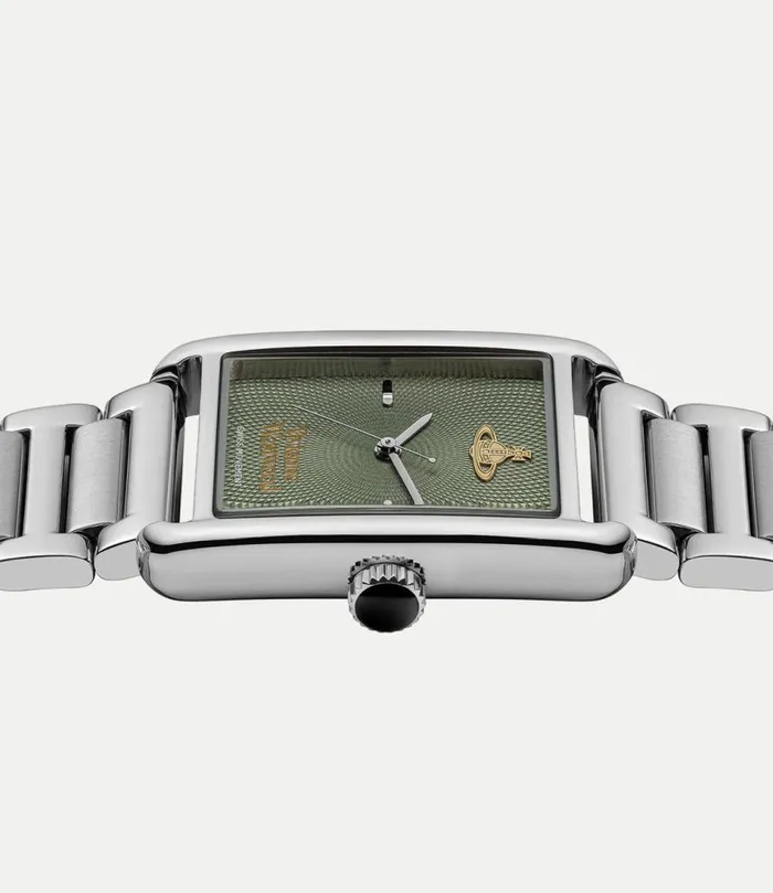 Watches WomenMen Vivienne Westwood Shacklewell Watch In SilverGreen