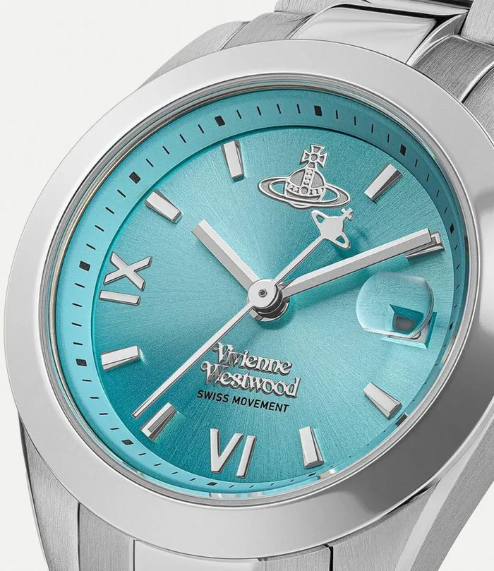 Watches WomenMen Vivienne Westwood The Fenchurch Watch In SilverTurquoise