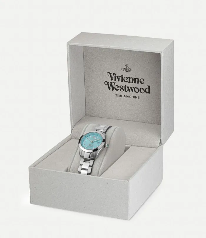 Watches WomenMen Vivienne Westwood The Fenchurch Watch In SilverTurquoise