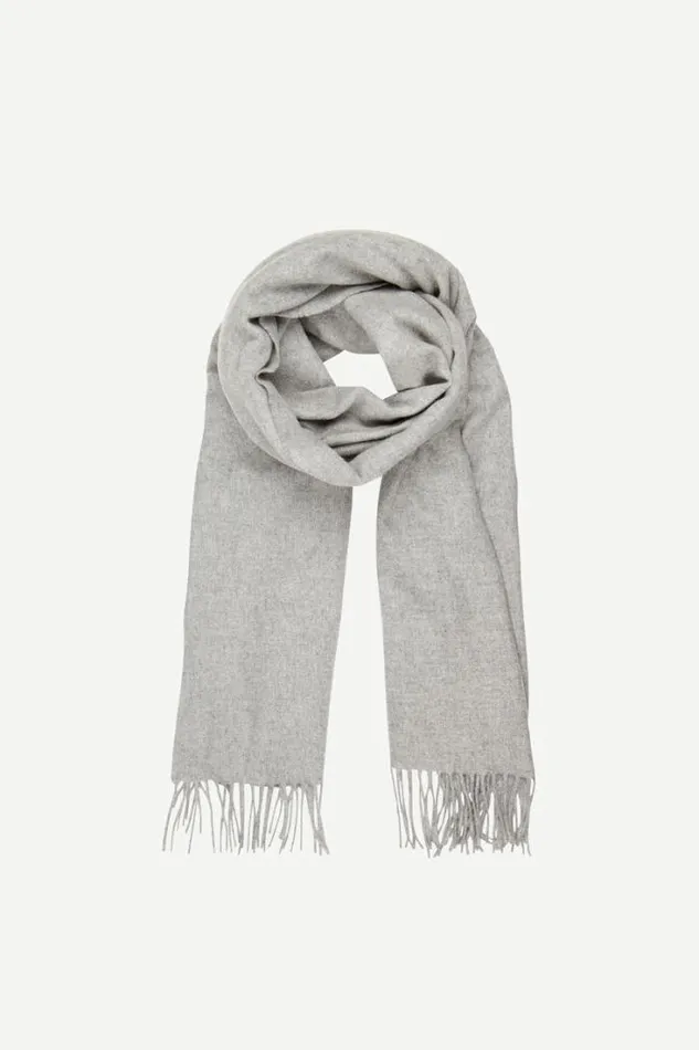 Woman Accola Maxi Scarf 2862 Grey Mel Samse Samse Scarves