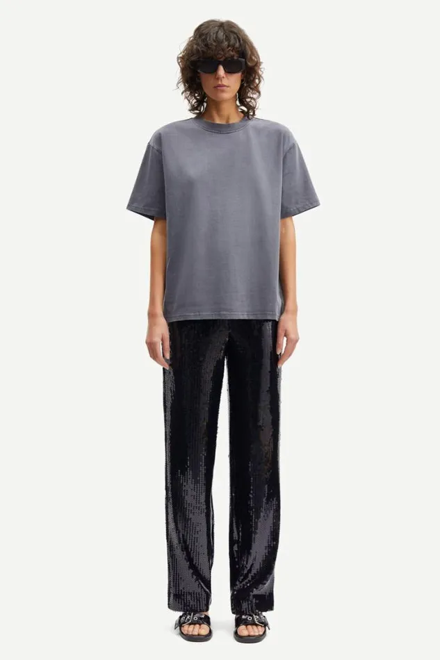 Woman Agneta Trousers 14904 Black Samse Samse Matching Sets