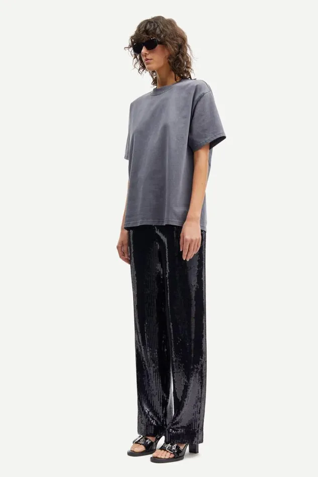 Woman Agneta Trousers 14904 Black Samse Samse Matching Sets