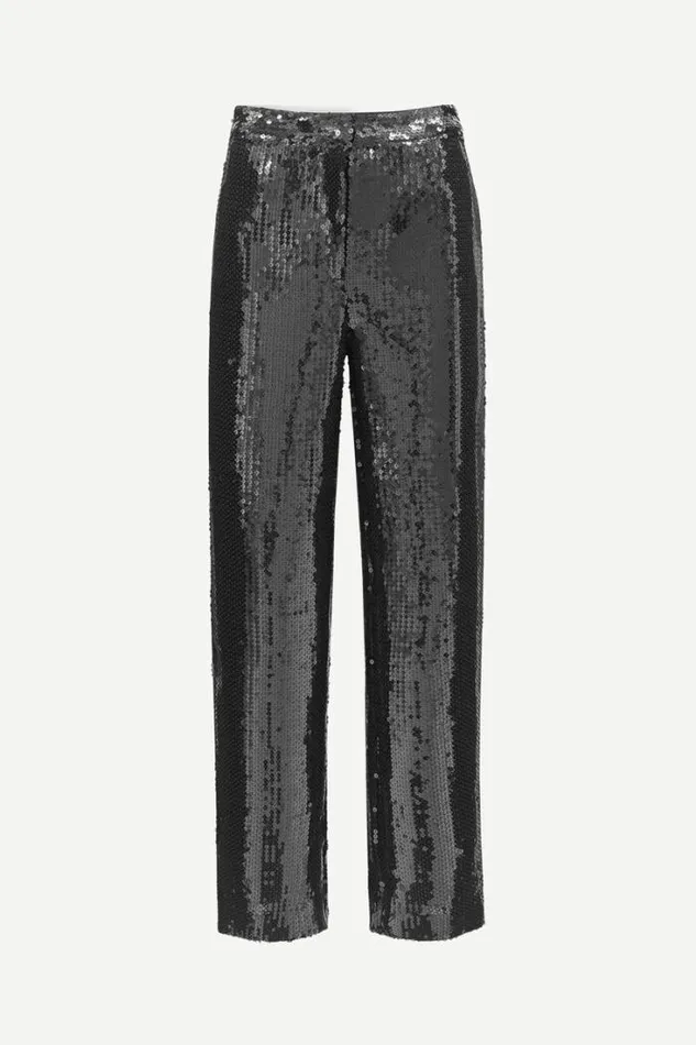 Woman Agneta Trousers 14904 Black Samse Samse Matching Sets