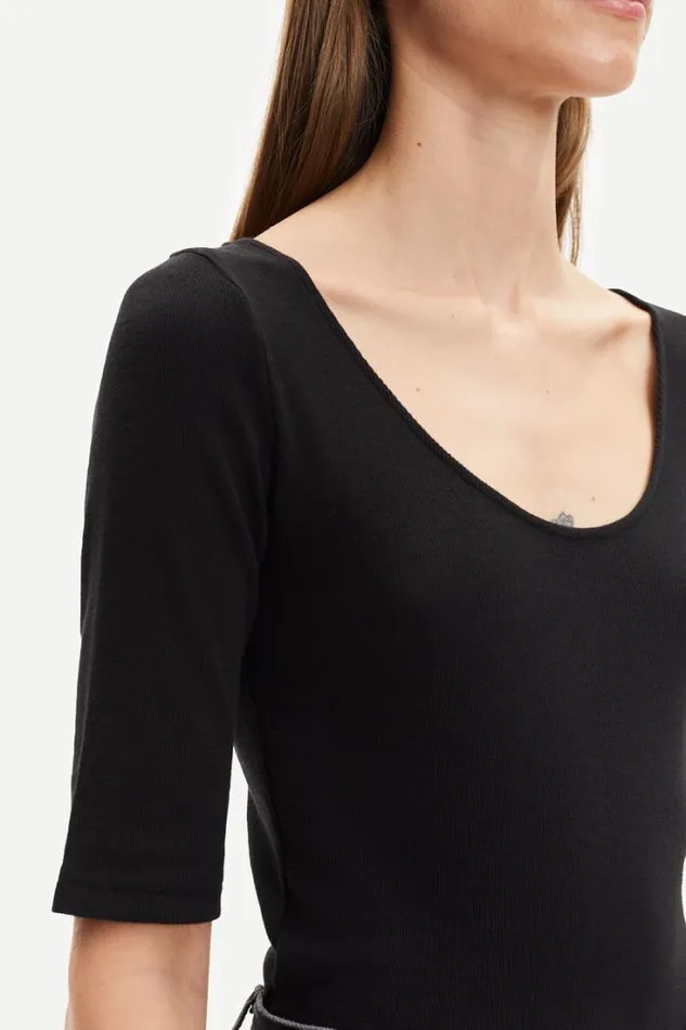 Woman Alexa Tee 7542 Black Samse Samse Tshirts
