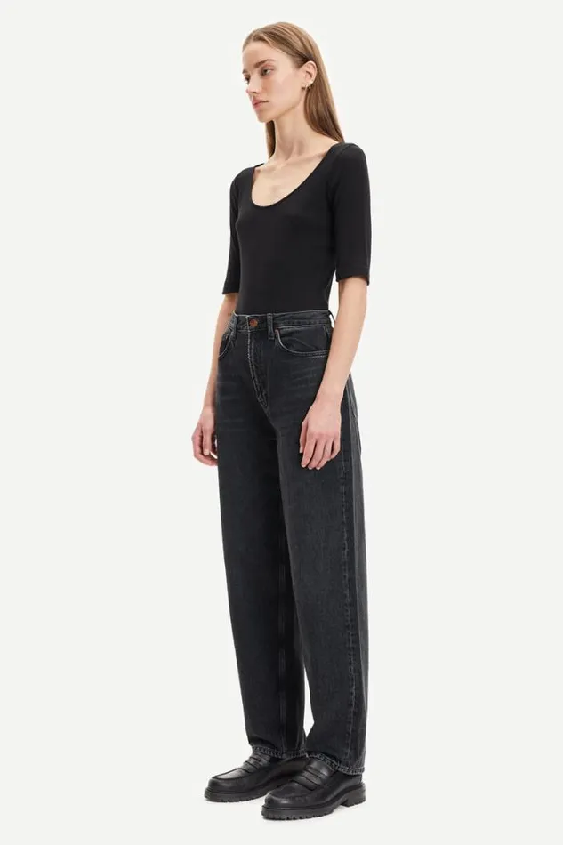 Woman Alexa Tee 7542 Black Samse Samse Tshirts