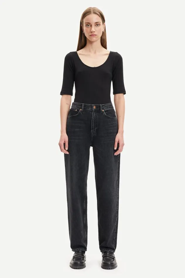 Woman Alexa Tee 7542 Black Samse Samse Tshirts